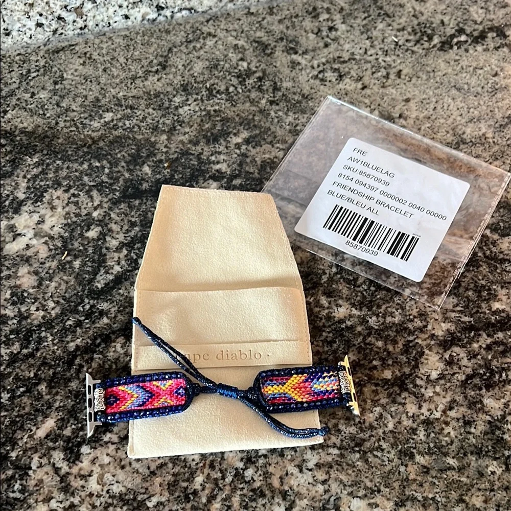 Apple Watch Free People Friendship Bracelet Strap